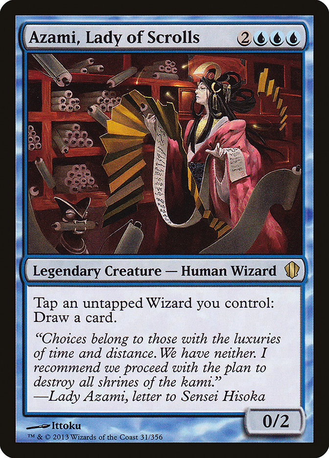 Azami, Lady of Scrolls [Commander 2013] | Silver Goblin