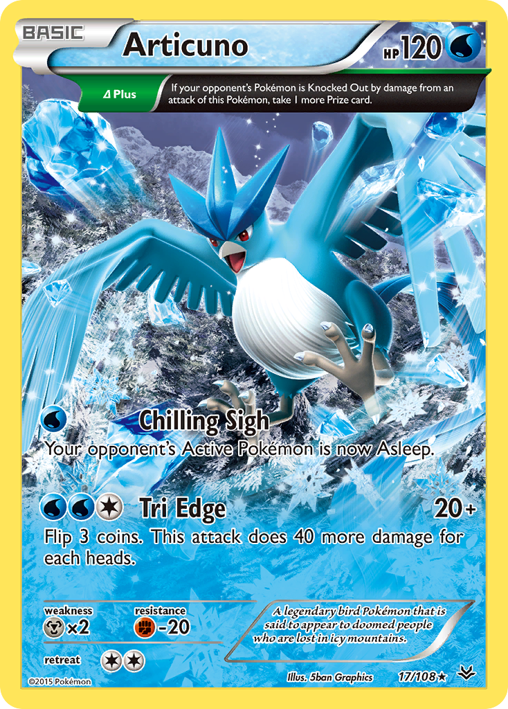 Articuno (17/108) [XY: Roaring Skies] | Silver Goblin