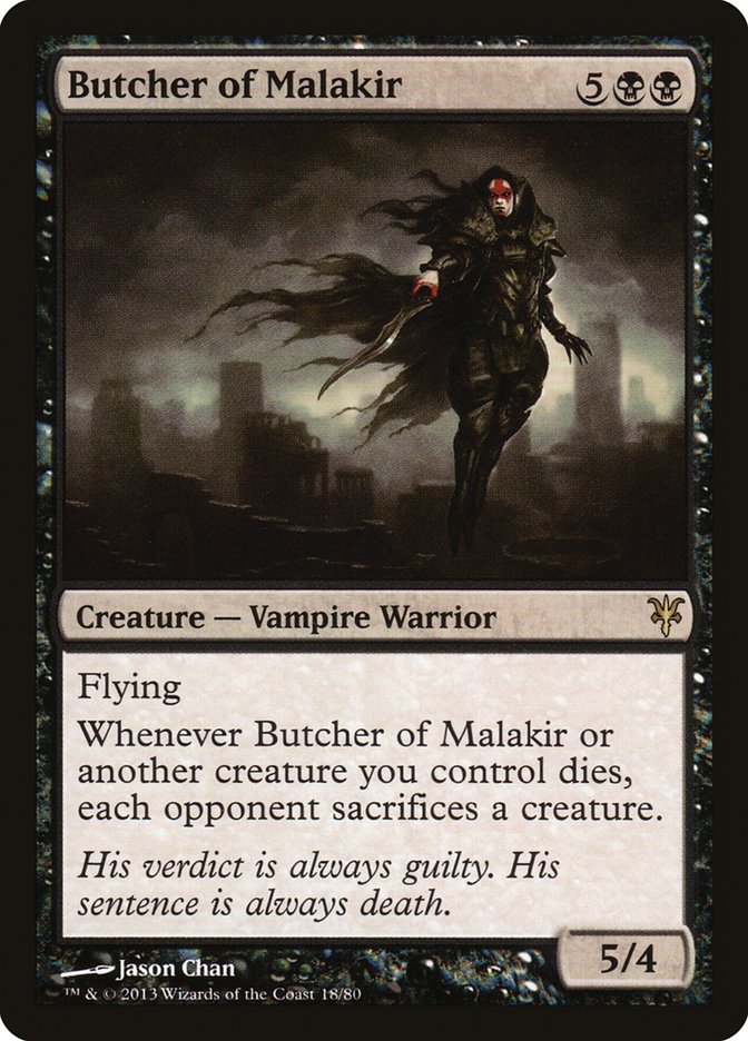 Butcher of Malakir [Duel Decks: Sorin vs. Tibalt] | Silver Goblin