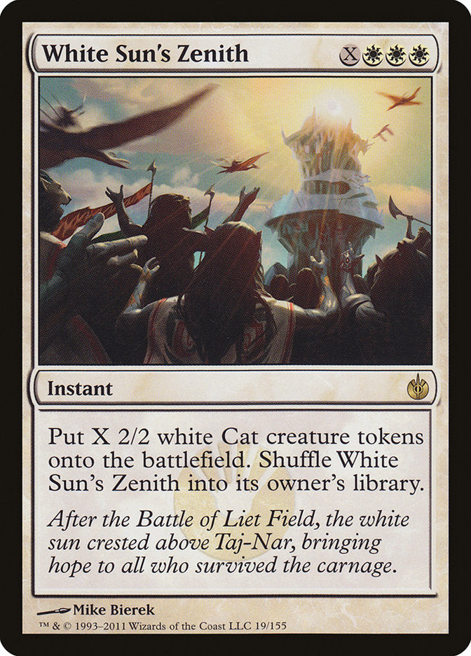 White Sun's Zenith [Mirrodin Besieged] | Silver Goblin