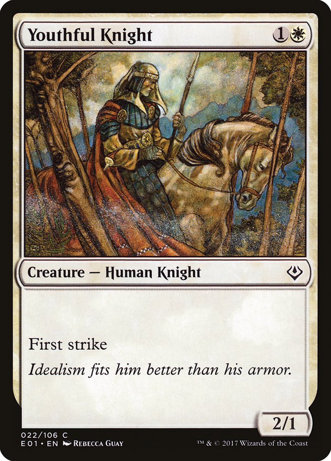 Youthful Knight [Archenemy: Nicol Bolas] | Silver Goblin