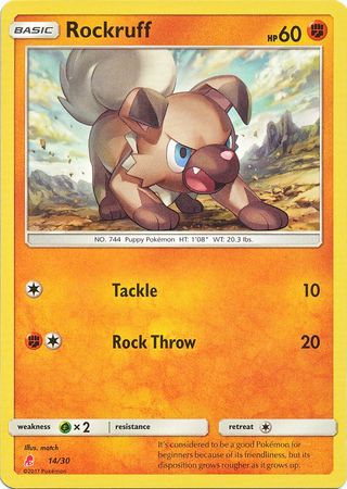 Rockruff (14/30) [Sun & Moon: Trainer Kit - Lycanroc] | Silver Goblin