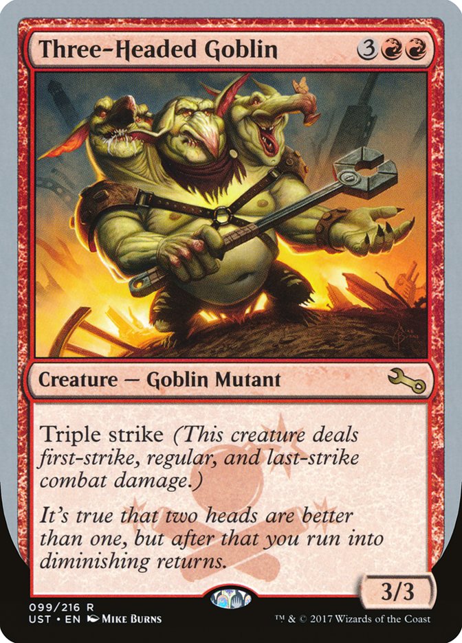 Three-Headed Goblin [Unstable] | Silver Goblin