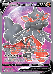 Hisuian Arcanine V (179/195) [Sword & Shield: Silver Tempest] | Silver Goblin