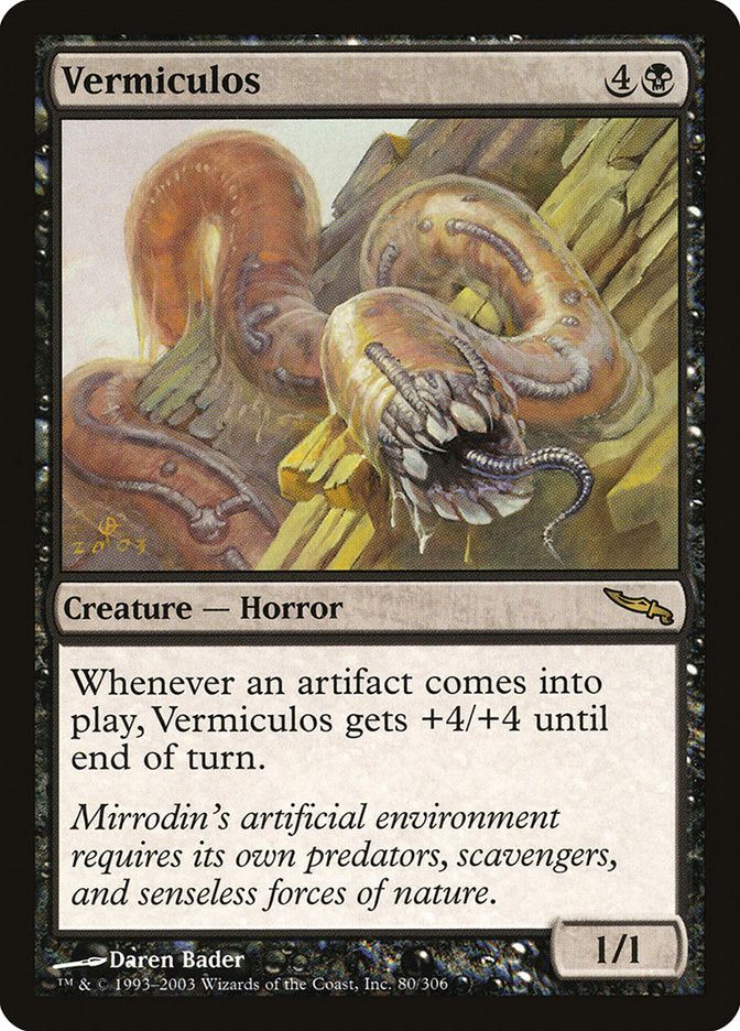 Vermiculos [Mirrodin] | Silver Goblin