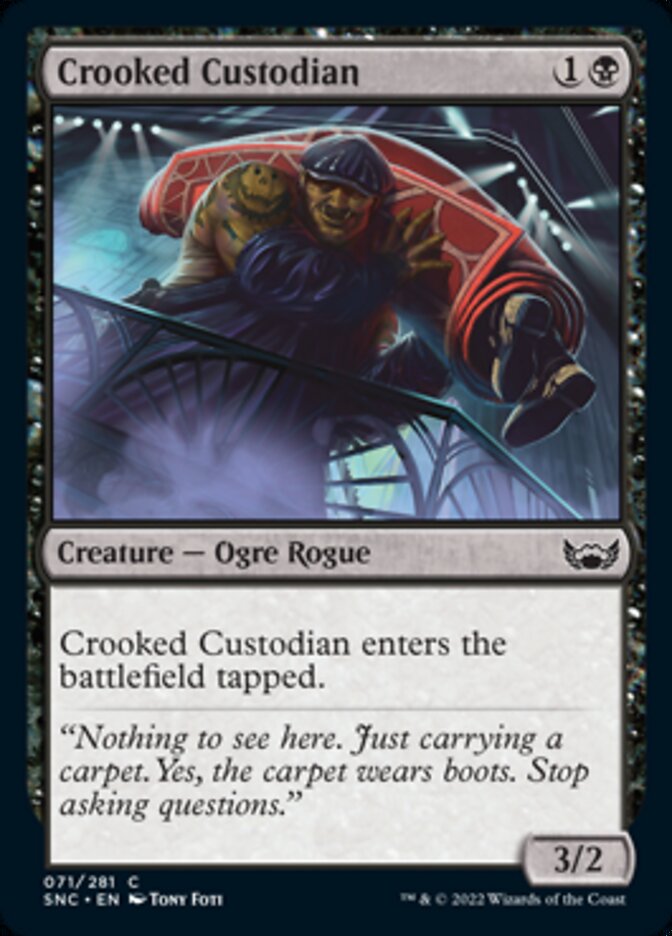 Crooked Custodian [Streets of New Capenna] | Silver Goblin