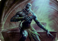 Ghoul Art Card [Dungeons & Dragons: Adventures in the Forgotten Realms Art Series] | Silver Goblin
