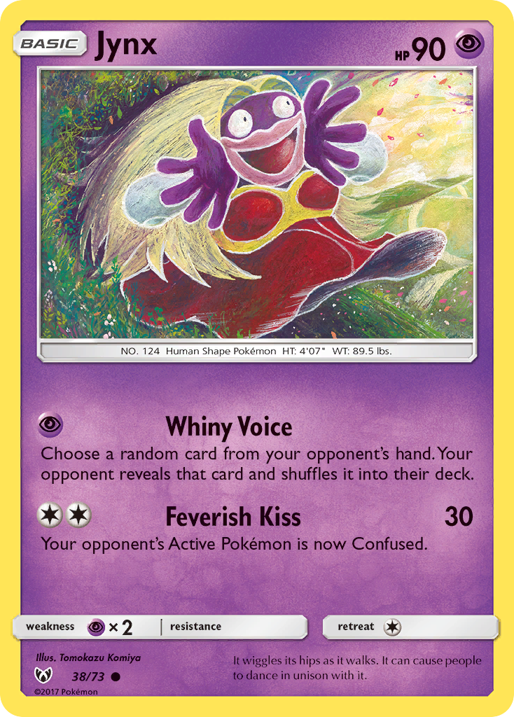 Jynx (38/73) [Sun & Moon: Shining Legends] | Silver Goblin