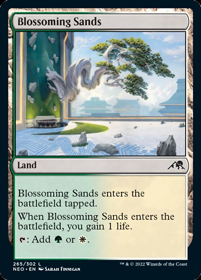 Blossoming Sands [Kamigawa: Neon Dynasty] | Silver Goblin