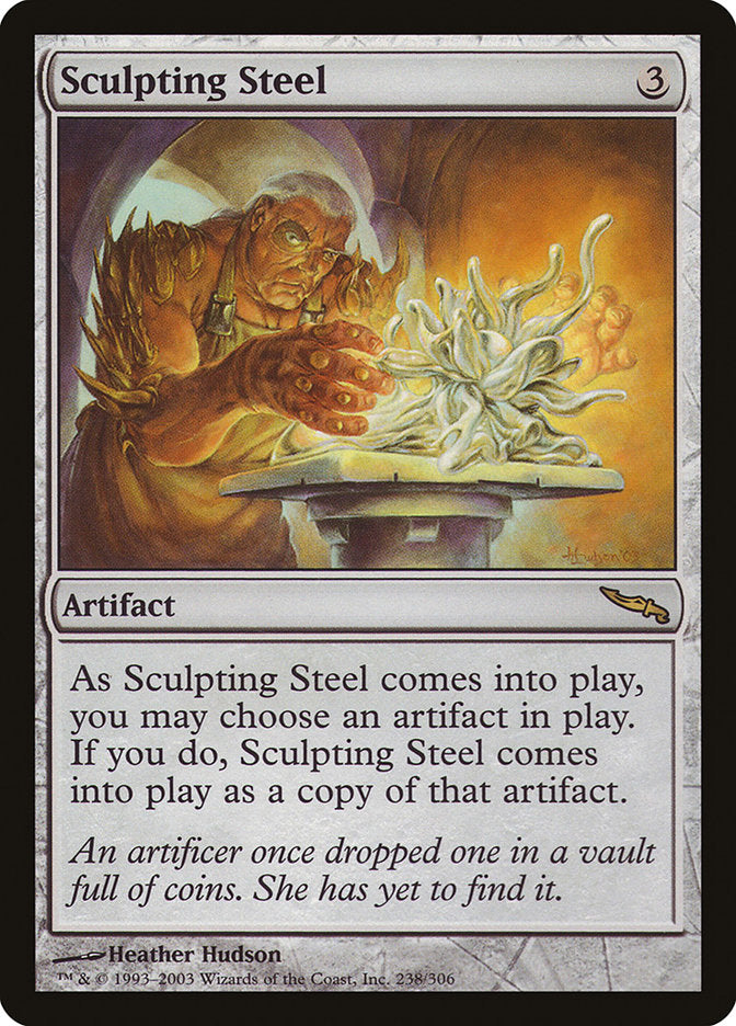 Sculpting Steel [Mirrodin] | Silver Goblin