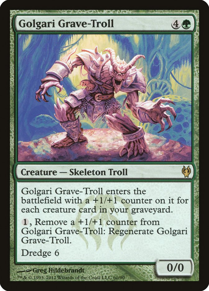 Golgari Grave-Troll [Duel Decks: Izzet vs. Golgari] | Silver Goblin