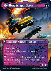 Goldbug, Humanity's Ally // Goldbug, Scrappy Scout (Shattered Glass) [Transformers] | Silver Goblin