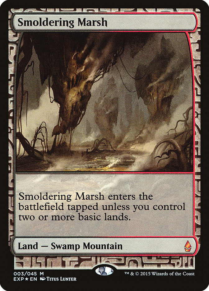 Smoldering Marsh [Zendikar Expeditions] | Silver Goblin