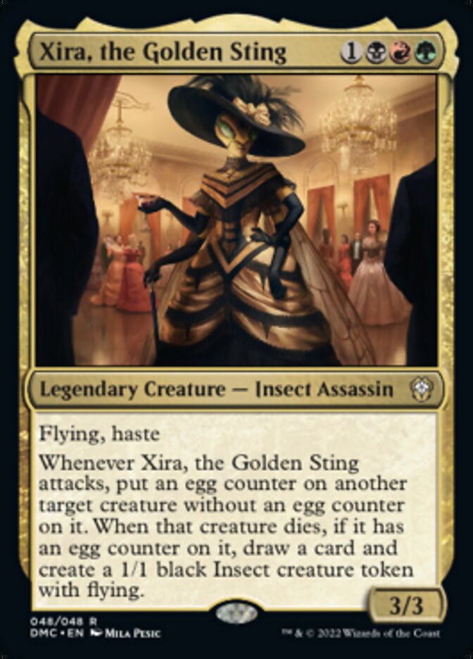 Xira, the Golden Sting [Dominaria United Commander] | Silver Goblin