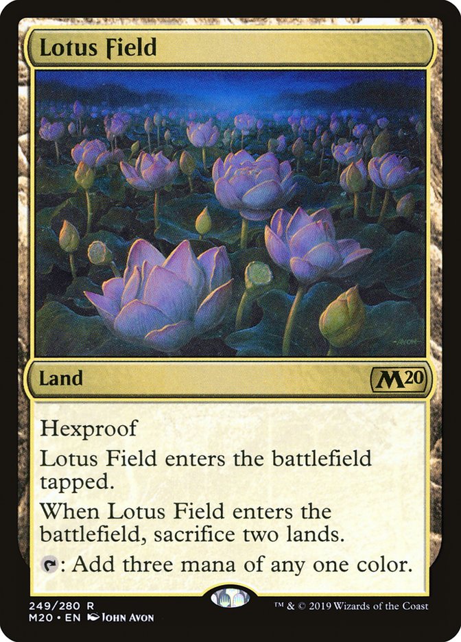 Lotus Field [Core Set 2020] | Silver Goblin
