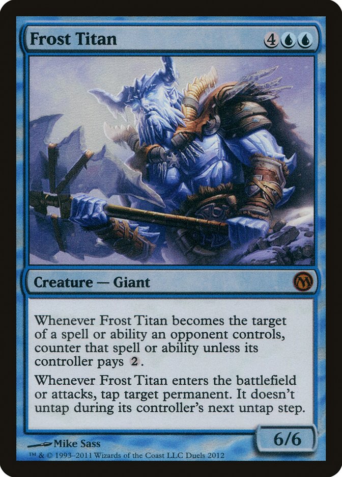 Frost Titan (Duels of the Planeswalkers Promos) [Duels of the Planeswalkers Promos 2011] | Silver Goblin