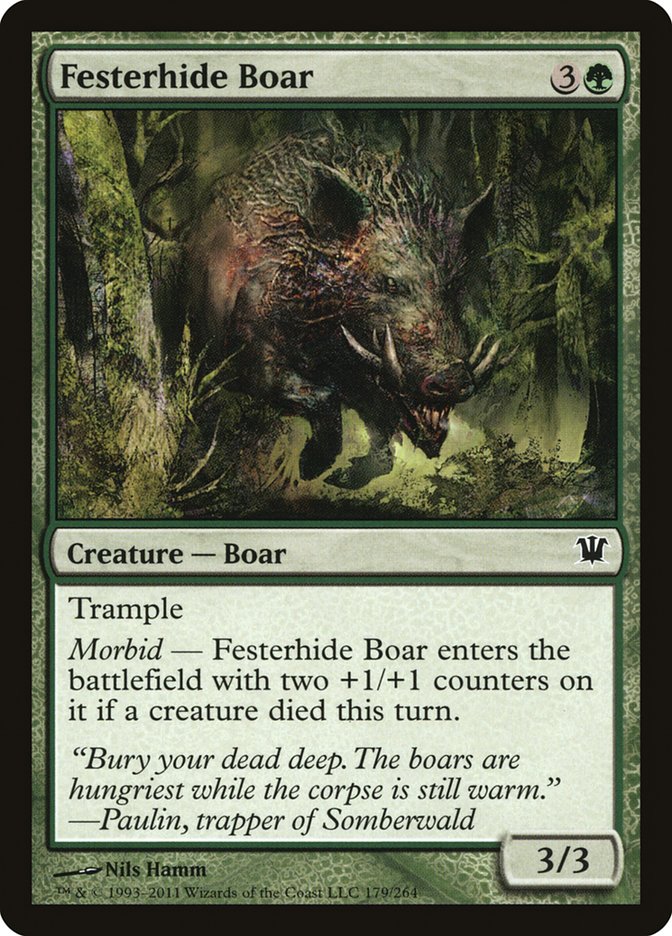 Festerhide Boar [Innistrad] | Silver Goblin