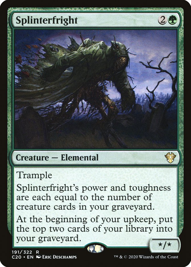 Splinterfright [Commander 2020] | Silver Goblin