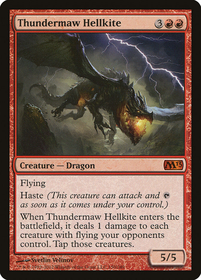 Thundermaw Hellkite [Magic 2013] | Silver Goblin