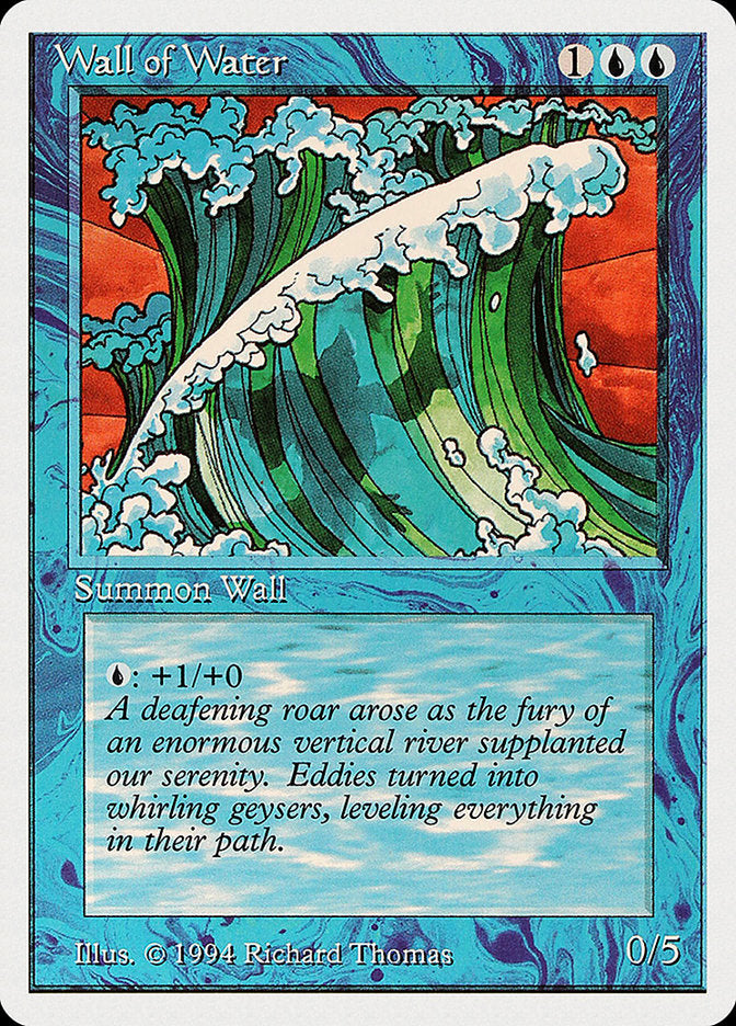 Wall of Water [Summer Magic / Edgar] | Silver Goblin