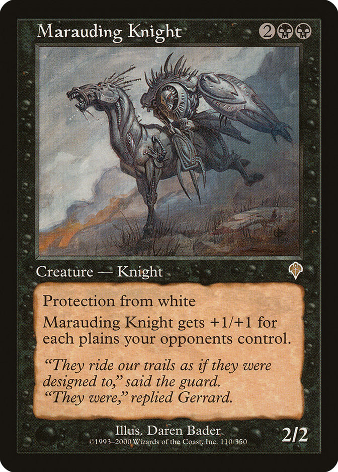 Marauding Knight [Invasion] | Silver Goblin