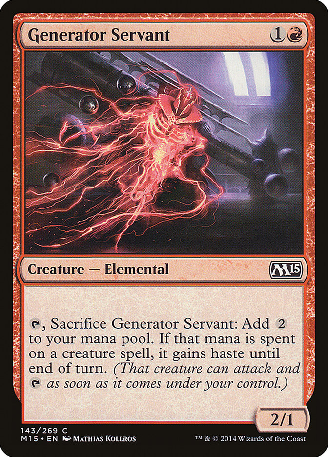 Generator Servant [Magic 2015] | Silver Goblin