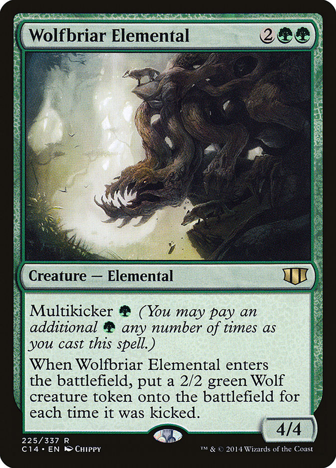 Wolfbriar Elemental [Commander 2014] | Silver Goblin