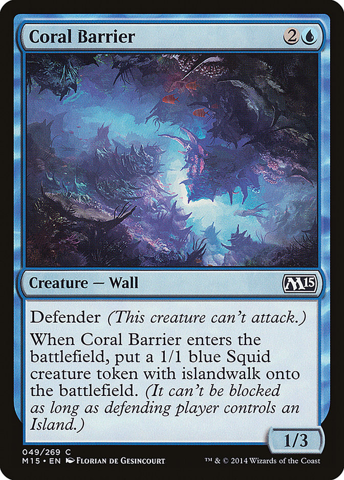 Coral Barrier [Magic 2015] | Silver Goblin