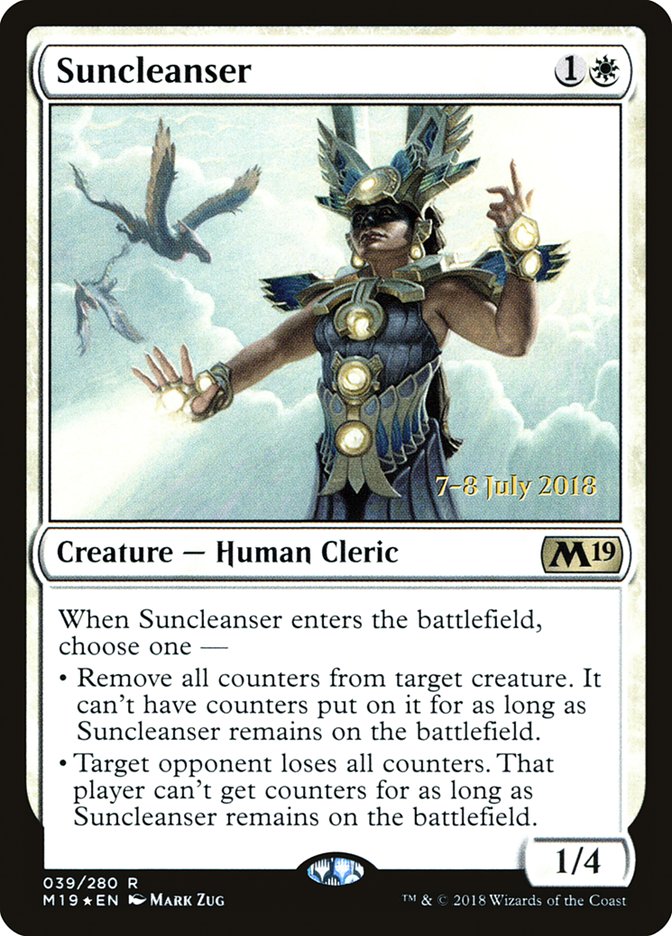 Suncleanser [Core Set 2019 Prerelease Promos] | Silver Goblin