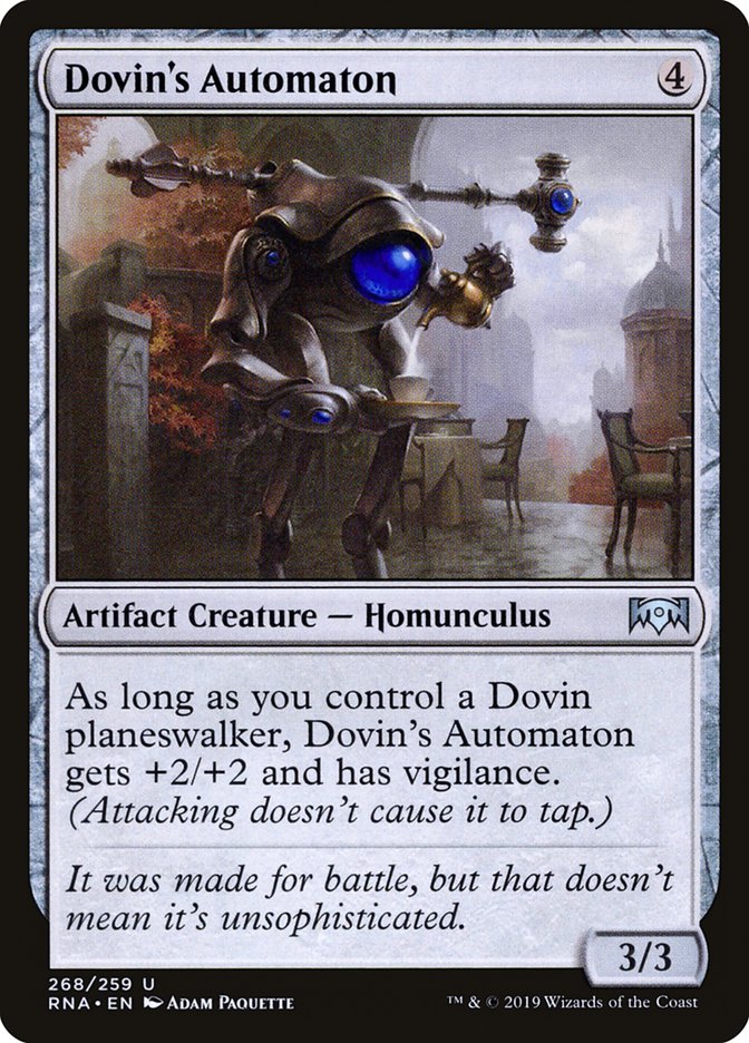 Dovin's Automaton [Ravnica Allegiance] | Silver Goblin