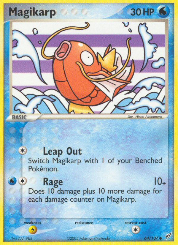 Magikarp (64/107) [EX: Deoxys] | Silver Goblin