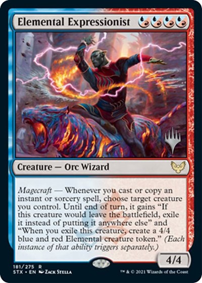 Elemental Expressionist (Promo Pack) [Strixhaven: School of Mages Promos] | Silver Goblin