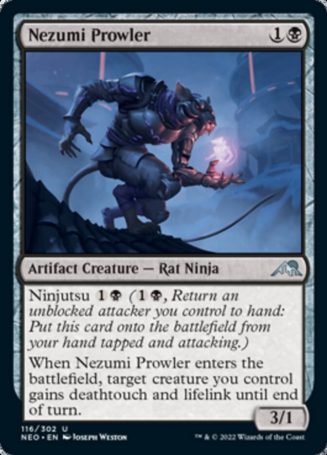 Nezumi Prowler [Kamigawa: Neon Dynasty] | Silver Goblin