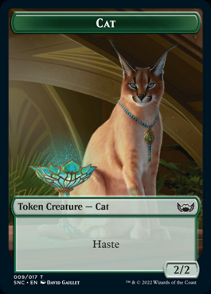 Cat // Citizen Double-Sided Token [Streets of New Capenna Tokens] | Silver Goblin