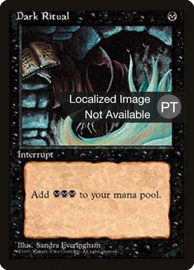 Dark Ritual [Fourth Edition (Foreign Black Border)] | Silver Goblin