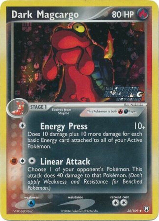 Dark Magcargo (38/109) (Stamped) [EX: Team Rocket Returns] | Silver Goblin