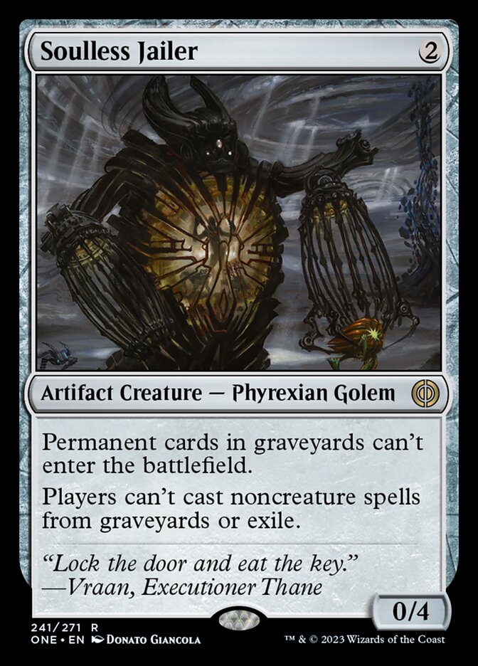 Soulless Jailer [Phyrexia: All Will Be One] | Silver Goblin