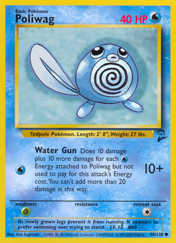 Poliwag (88/130) [Base Set 2] | Silver Goblin