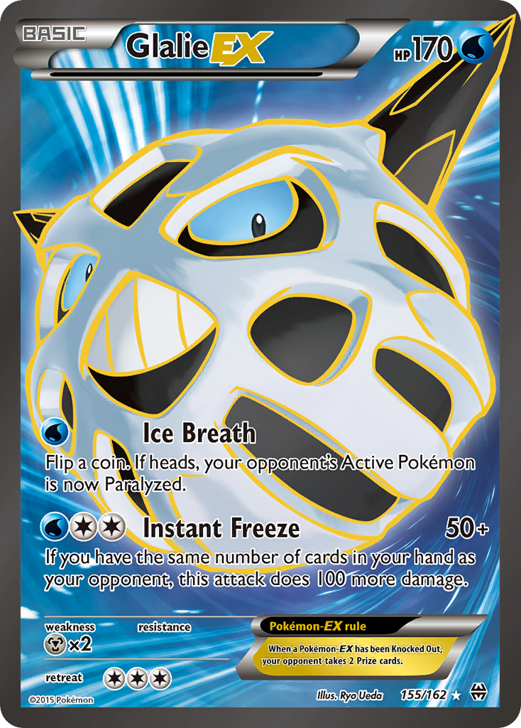 Glalie EX (155/162) [XY: BREAKthrough] | Silver Goblin