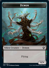 Demon // Fungus Beast Double-Sided Token [Commander 2021 Tokens] | Silver Goblin