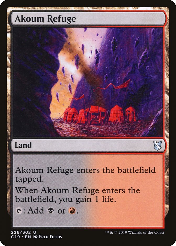 Akoum Refuge [Commander 2019] | Silver Goblin