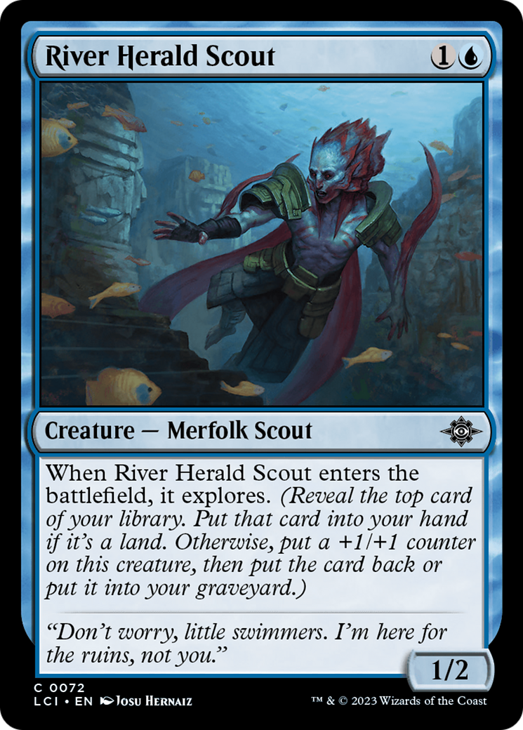 River Herald Scout [The Lost Caverns of Ixalan] | Silver Goblin