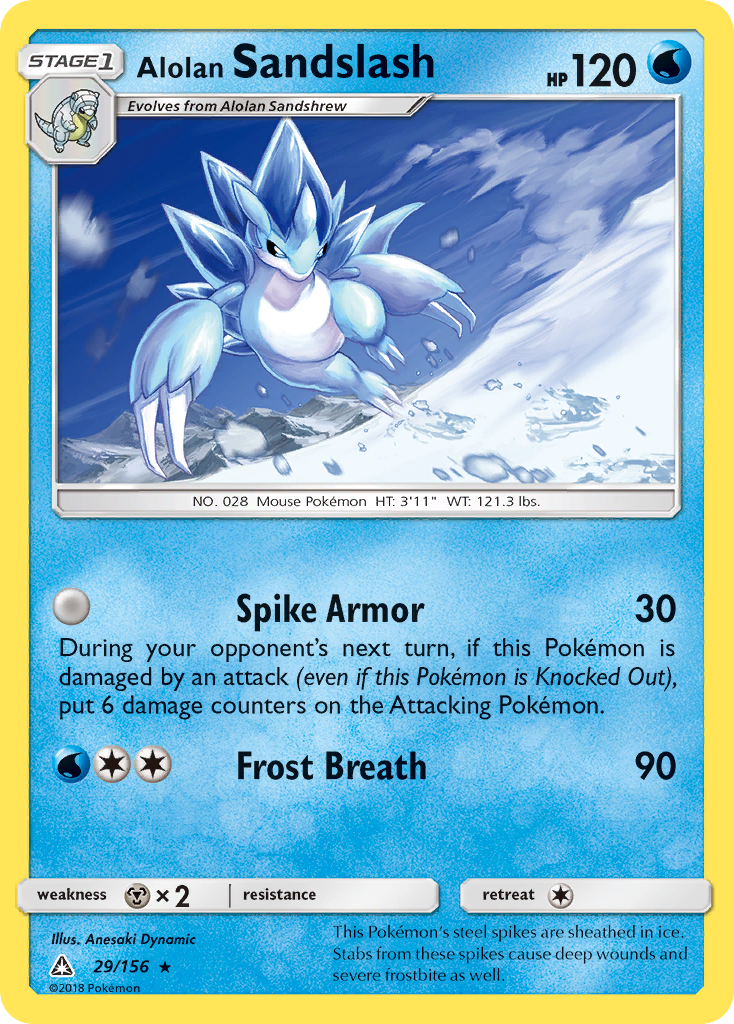 Alolan Sandslash (29/156) [Sun & Moon: Ultra Prism] | Silver Goblin