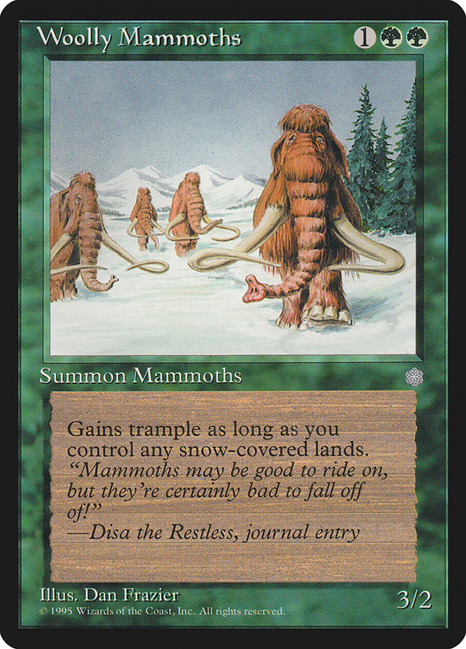 Woolly Mammoths [Ice Age] | Silver Goblin