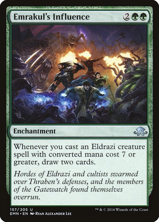 Emrakul's Influence [Eldritch Moon] | Silver Goblin