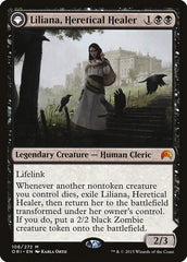 Liliana, Heretical Healer // Liliana, Defiant Necromancer [Magic Origins] | Silver Goblin