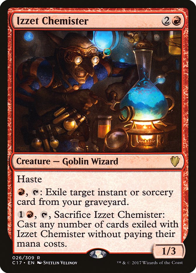 Izzet Chemister [Commander 2017] | Silver Goblin