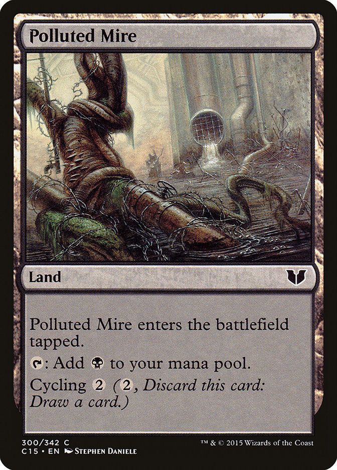 Polluted Mire [Commander 2015] | Silver Goblin
