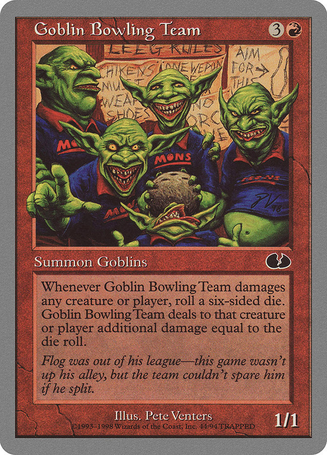 Goblin Bowling Team [Unglued] | Silver Goblin