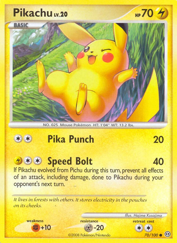 Pikachu (70/100) [Diamond & Pearl: Stormfront] | Silver Goblin